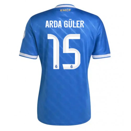 Real Madrid Arda Guler #15 Tredjeställ 2025-26 Kortärmad